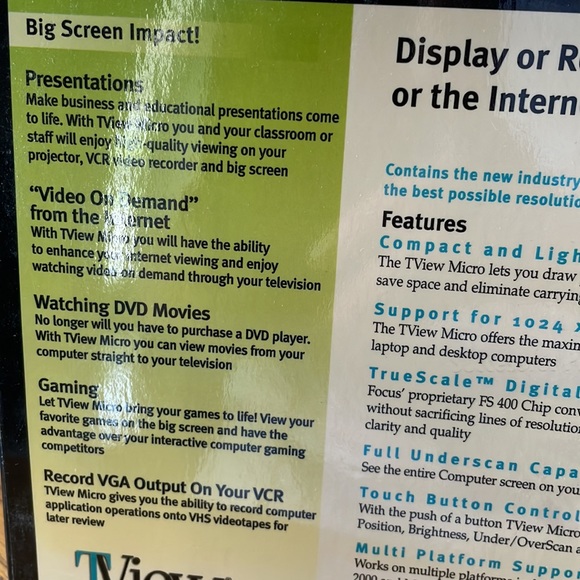 TView Micro Computer to TV Video Conversion - Picture 5 of 5